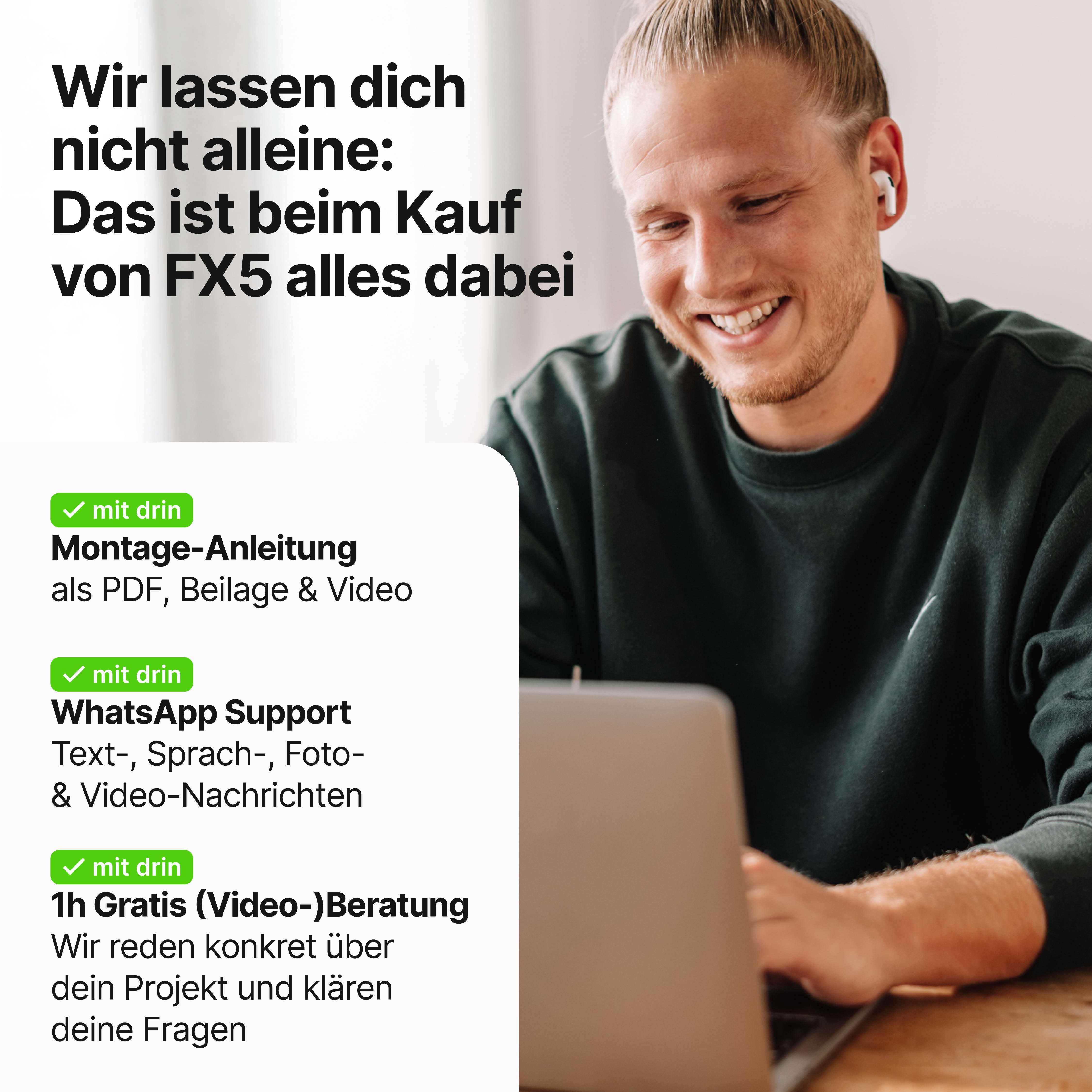 FX5: Untersparrendämmung inkl. Dampfbremse