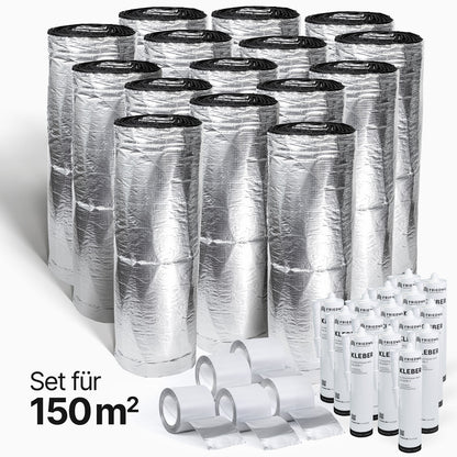 FX5 Flächenset 150 m² – Reflexionsdämmung inklusive Zubehör