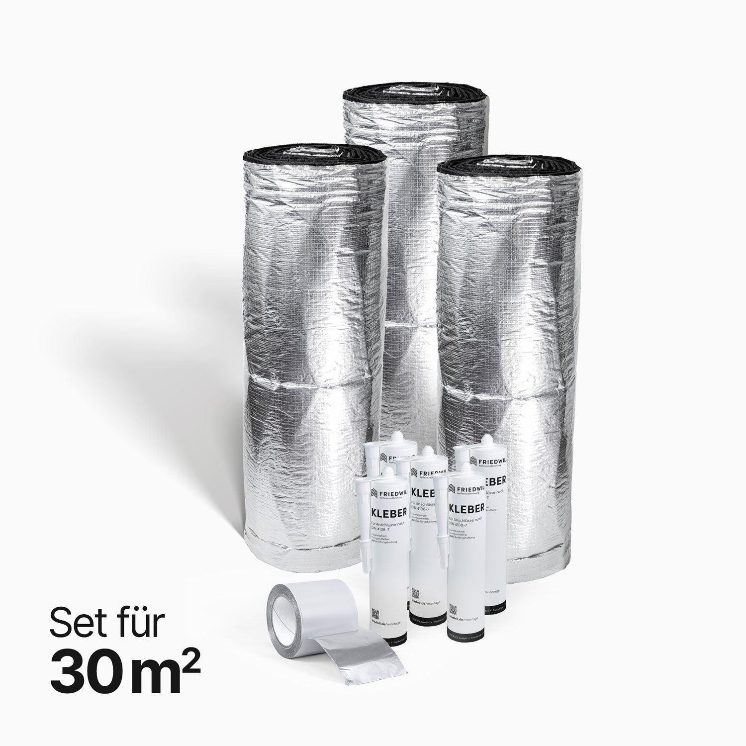 FX5 Flächenset 30 m² – Reflexionsdämmung inklusive Zubehör