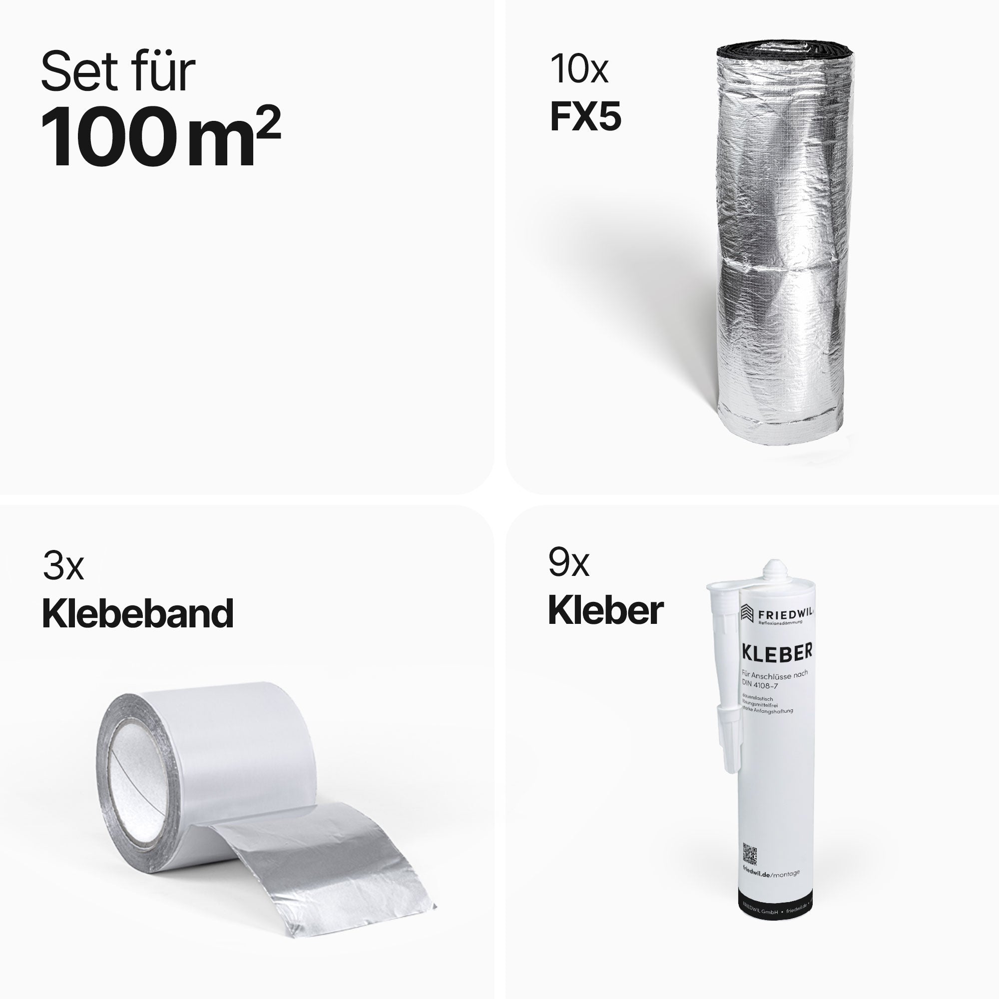 100m² Set